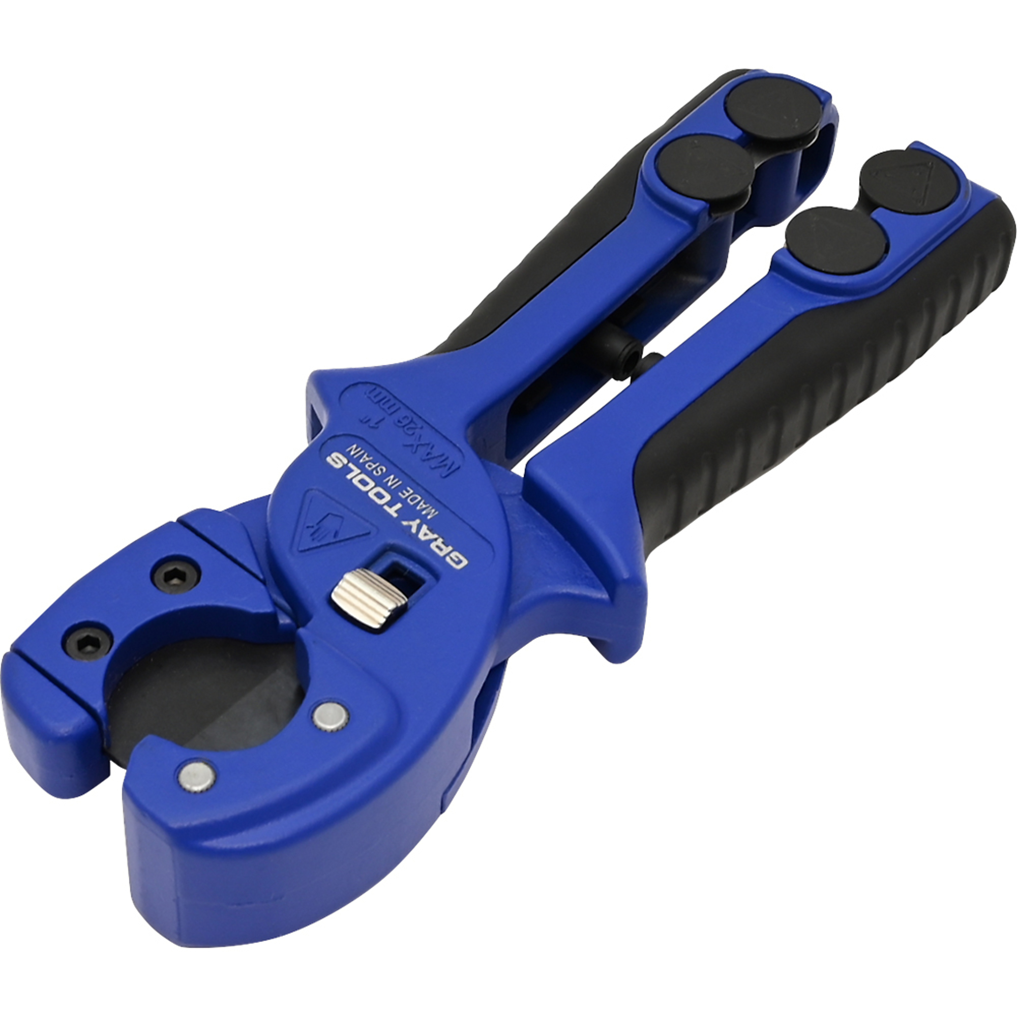 Gray Tools, Multilayer PEX PVC Tube Cutter, Max. Diameter 1 in, Blade Material Stainless Steel, Length 7.5 in, Model# 66026